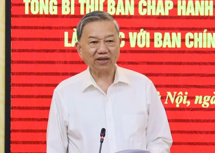 Tổng Bí thư Tô Lâm - Ảnh 1.