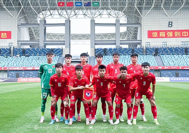U16 Việt Nam thua ngược U16 Úc - Ảnh 1. U16 Việt Nam - Ảnh 1.