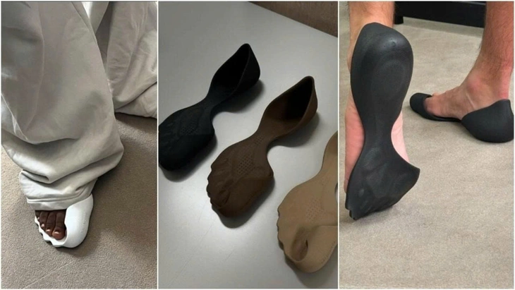 Sneaker hở ngón, váy khăn tắm, túi xách khiêu dâm và loạt thiết kế quái gở của Balenciaga - Ảnh 2. Balenciaga - Ảnh 2.