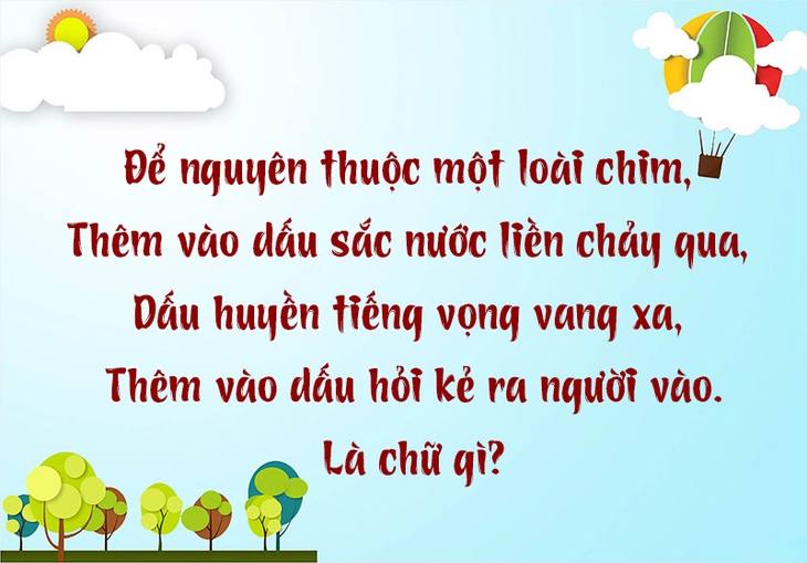 câu đố - Ảnh 3.
