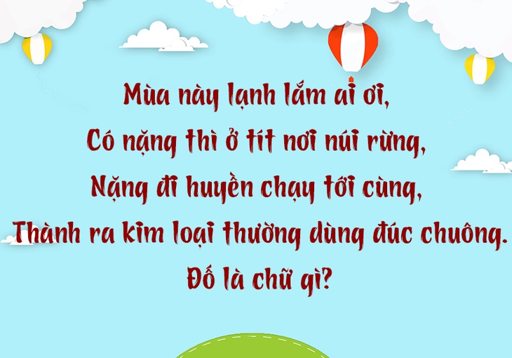 câu đố - Ảnh 5.