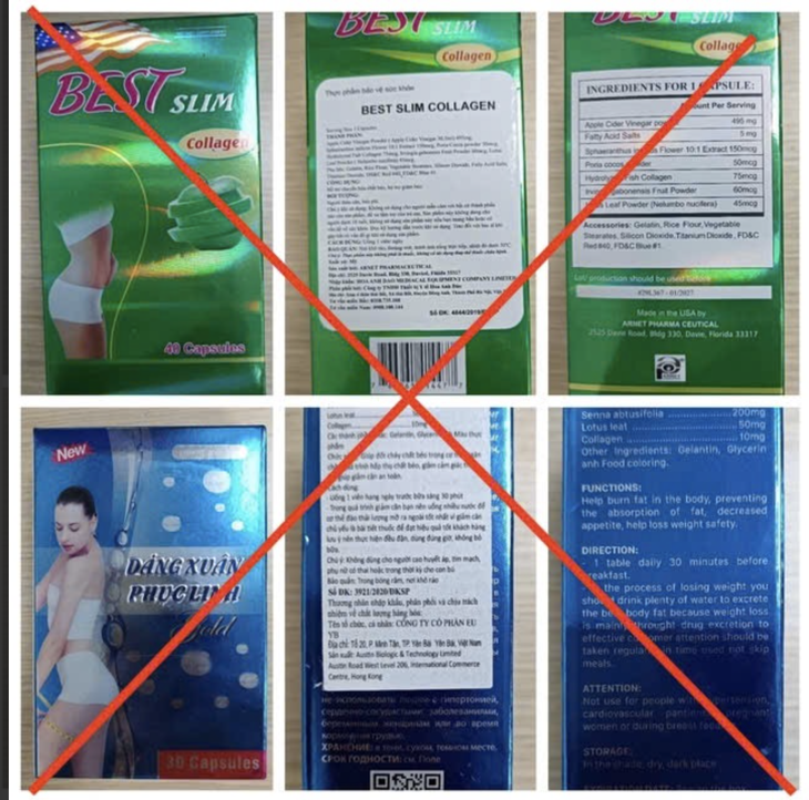 Sản phẩm chứa chất cấm vẫn được bán trên sàn thương mại điện tử - Ảnh 1. chất cấm - Ảnh 1.