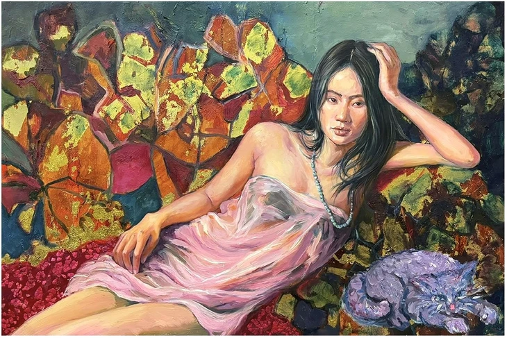 tranh trừu tượng - Ảnh 9.