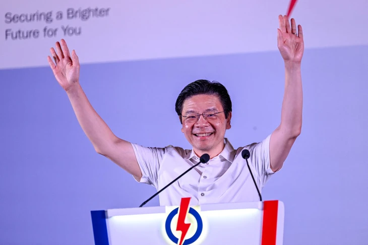 Bầu cử Singapore: Đảng PAP của Thủ tướng Lawrence Wong trên đà thắng vang dội - Ảnh 1.