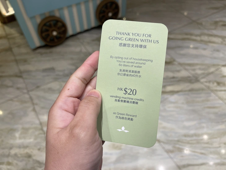 Khách sạn xanh giảm dọn phòng, tiết kiệm hàng ngàn chai nước mỗi tuần - Ảnh 2. khách sạn xanh - Ảnh 2.