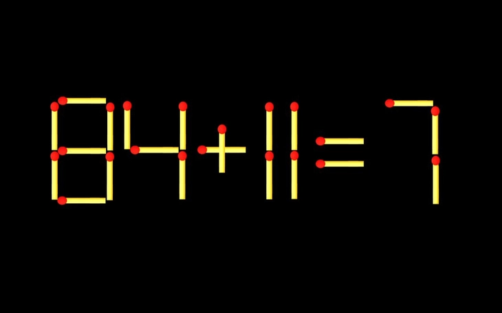 Thử tài IQ: Di chuyển một que diêm để 19x5=1 thành phép tính đúng - Ảnh 7.