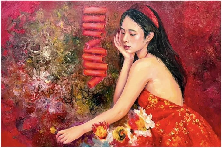 tranh trừu tượng - Ảnh 2.