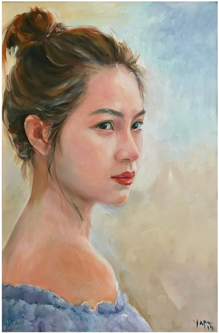 tranh trừu tượng - Ảnh 12.
