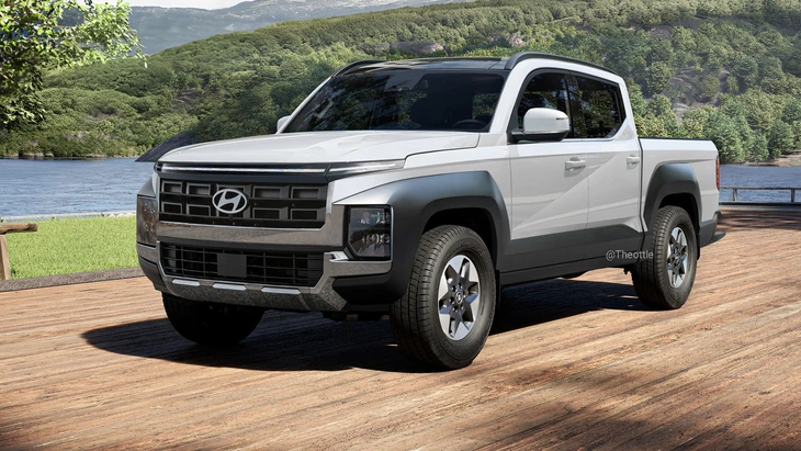 Hyundai sẽ có bán tải đấu Ford Ranger, khác mẫu Santa Cruz đang chỉ bán ở Mỹ - Ảnh 1.