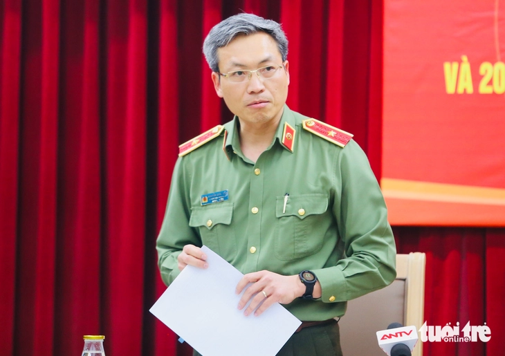 Thiếu tướng Nguyễn Quốc Toản làm người phát ngôn Bộ Công an - Ảnh 1.