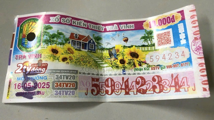 vé số giả - Ảnh 1.