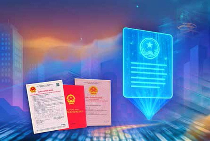 Sổ hồng điện tử, bao giờ? - Ảnh 1. sổ hồng - Ảnh 1.