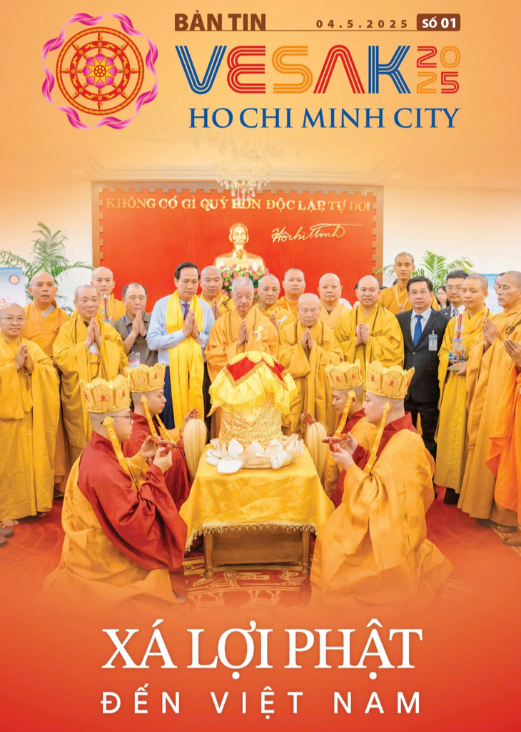 Bản tin Vesak 2025 ra số đầu tiên ngày 4-5 - Ảnh 1. Vesak - Ảnh 1.