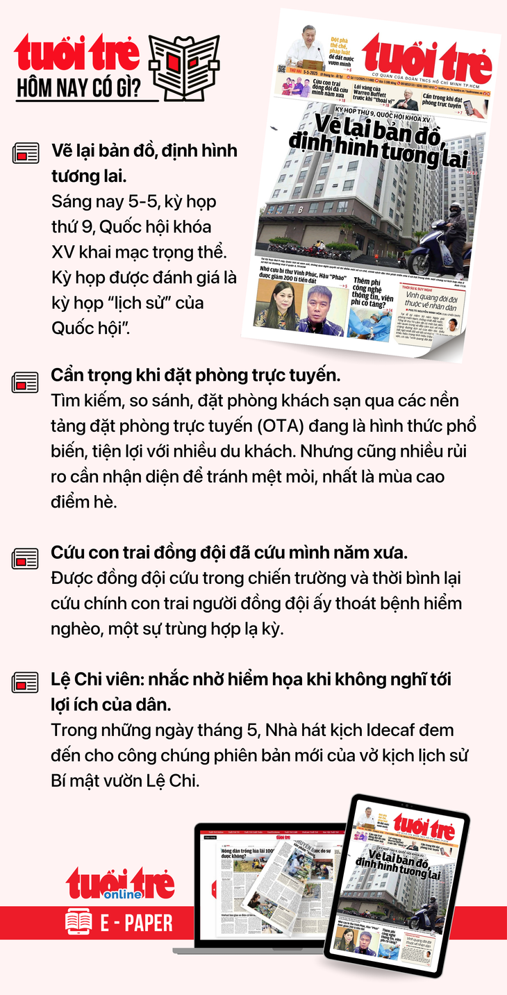 Tin tức sáng 5-5: Khai mạc 'kỳ họp lịch sử' của Quốc hội - Ảnh 5. Quốc hội - Ảnh 2.
