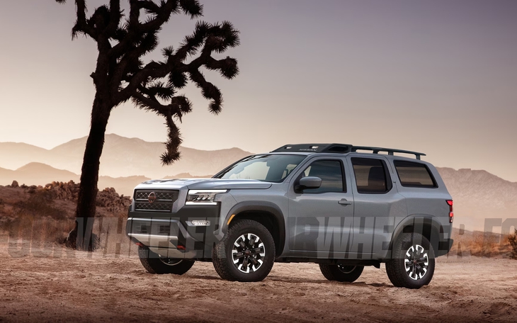 Dự đoán thiết kế SUV mới tới từ Nissan đối đầu Ford Everest - Ảnh 4.