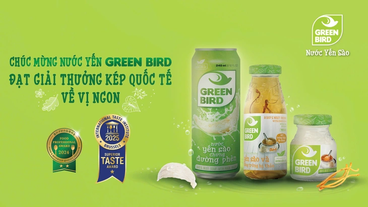 Green Bird giành giải thưởng kép quốc tế về vị ngon - Ảnh 2.