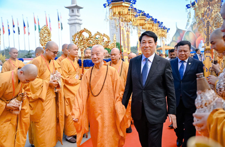 Chủ tịch nước Lương Cường dự khai mạc Đại lễ Phật đản Vesak Liên hợp quốc 2025 - Ảnh 1. Vesak - Ảnh 1.
