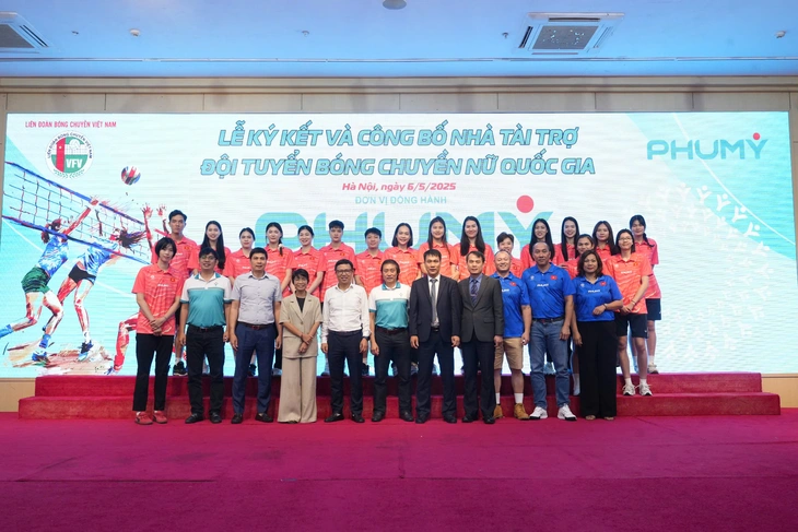 Bóng chuyền nữ Việt Nam đặt mục tiêu huy chương vàng SEA Games 33 - Ảnh 1. Bóng chuyền nữ Việt Nam - Ảnh 1.