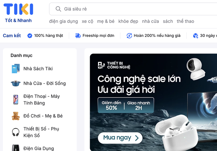 Tin tức sáng 7-5: Website TIKI bất ngờ bị chuyển hướng sang trang cá độ - Ảnh 3.