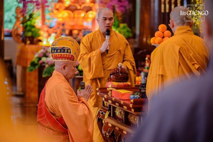 Khai đàn cầu siêu các anh hùng, liệt sĩ tại Đại lễ Vesak 2025 - Ảnh 4. Vesak - Ảnh 4.