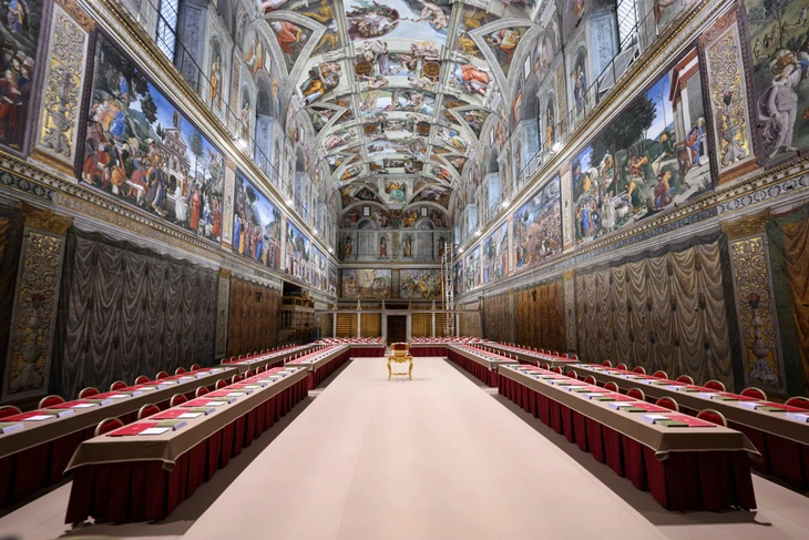 Thế giới hướng về Vatican: Mật nghị Hồng y khai mạc - Ảnh 1. Mật nghị hồng y - Ảnh 1.