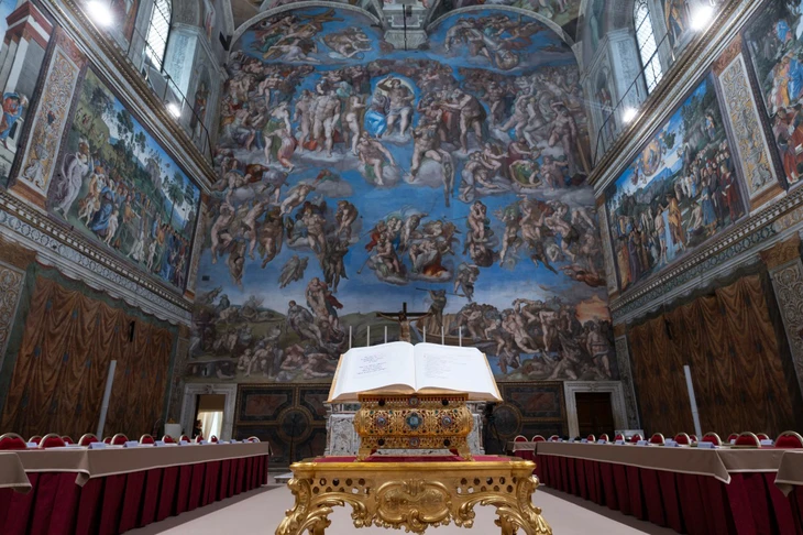 Thế giới hướng về Vatican: Mật nghị Hồng y khai mạc - Ảnh 6. Mật nghị hồng y - Ảnh 10.