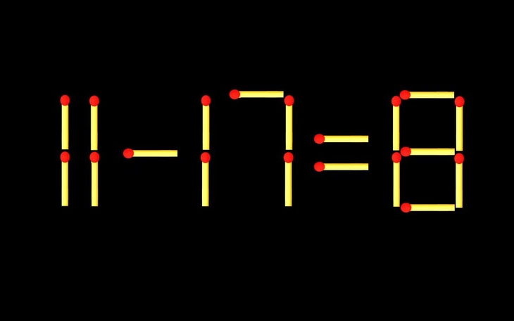 Thử tài IQ: Di chuyển một que diêm để 2x4=22 thành phép tính đúng - Ảnh 7.
