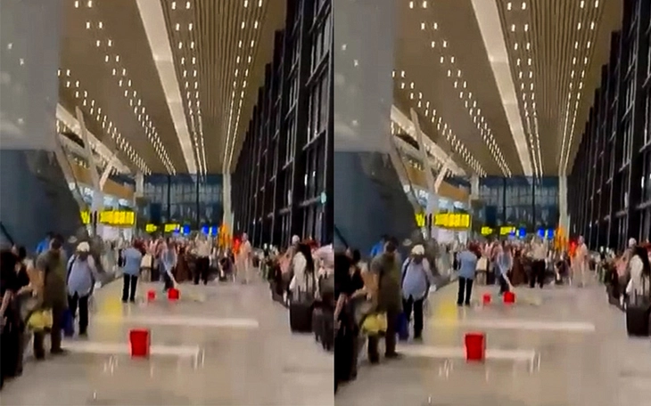 Bộ Xây dựng yêu cầu xử lý dứt điểm tình trạng mái nhà ga T3 Tân Sơn Nhất bị dột trong mưa - Ảnh 2.