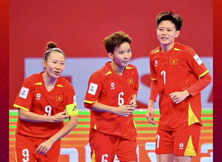 Tuyển futsal nữ Việt Nam - Ảnh 1.