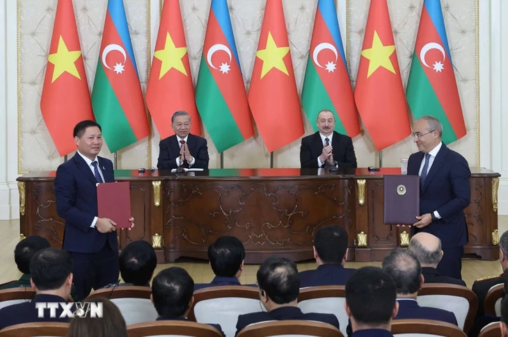 Việt Nam và Azerbaijan nâng cấp quan hệ lên Đối tác chiến lược - Ảnh 3.