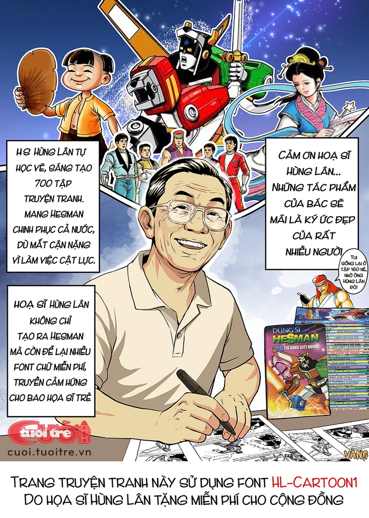 họa sĩ Hùng Lân - Ảnh 2.