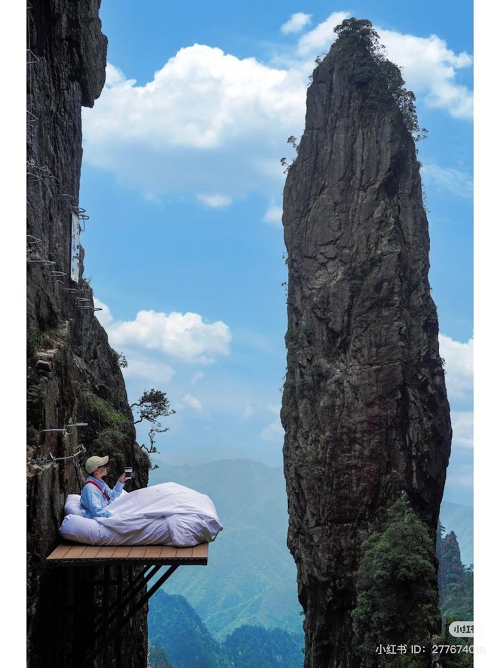 ngủ trên vách núi - Ảnh 2.