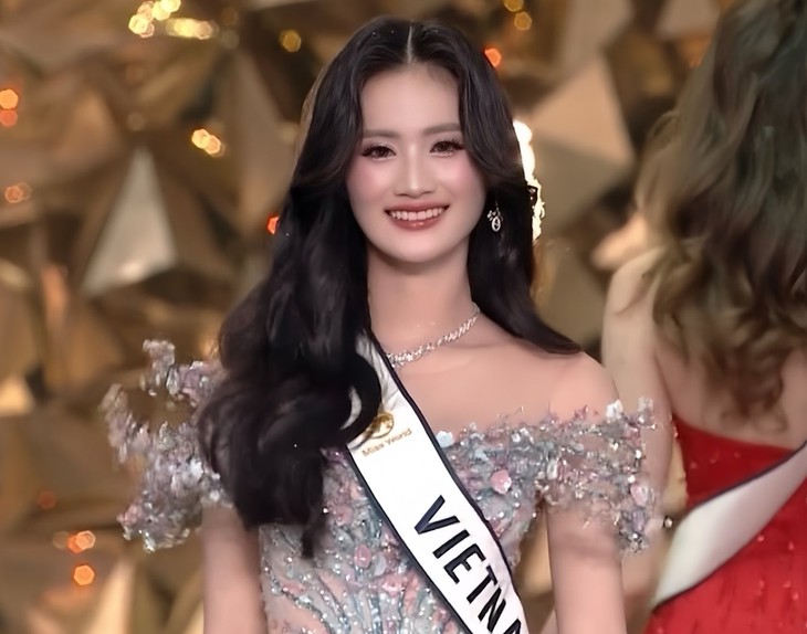 Ý Nhi lên tiếng khi trượt top 20 Miss World; Netflix tung trailer Squid Game 3 - Ảnh 1. Ý Nhi - Ảnh 1.
