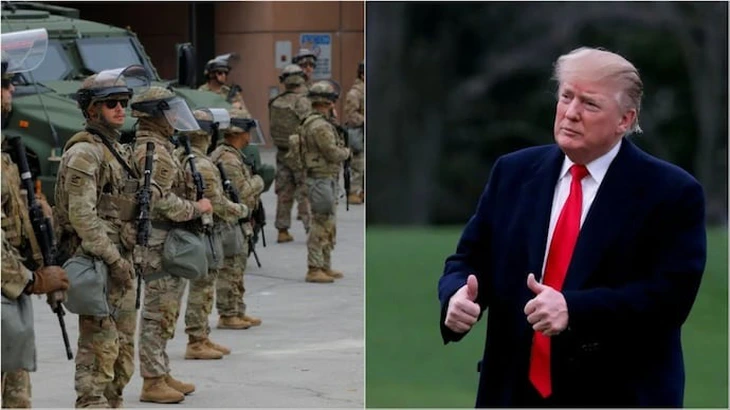 Biểu tình ở Los Angeles: Ông Trump 'đếm gà trước khi trứng nở'? - Ảnh 1.