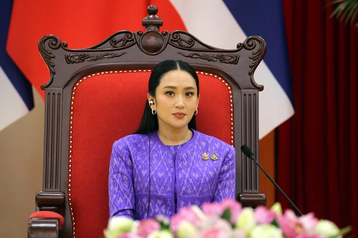 Thủ tướng Thái Lan thăm khu vực tranh chấp biên giới với Campuchia - Ảnh 1. thủ tướng Thái Lan - Ảnh 1.