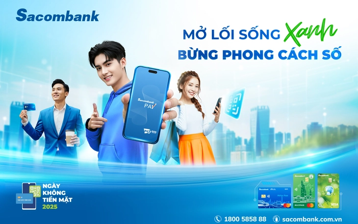 Sacombank đồng hành cùng Ngày không tiền mặt 2025: Góp phần thúc đẩy kinh tế số - Ảnh 3.