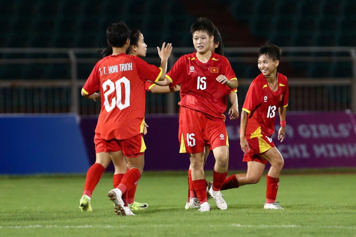 U19 nữ Việt Nam - Ảnh 1.