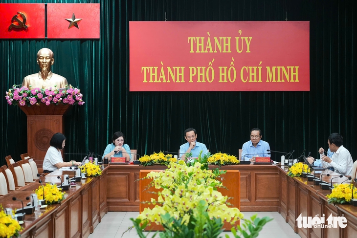 Đồng loạt 102 phường, xã TP.HCM 'chạy thử' - Ảnh 1.