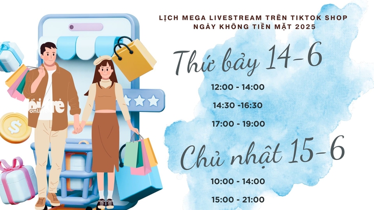 Không tiền mặt - chốt đơn chất: Vào ngay các phiên Mega Livestream, bùng nổ ưu đãi - Ảnh 3.