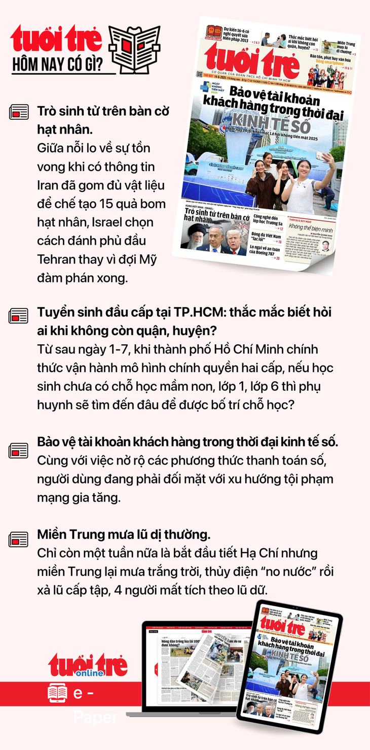 Tin tức sáng 14-6: Từ 1-7 là cao điểm trấn áp tội phạm lừa đảo người đi làm 'việc nhẹ lương cao' - Ảnh 3.