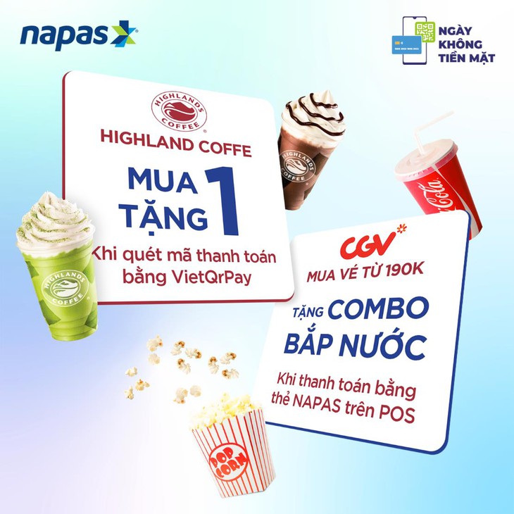 NAPAS tung loạt chương trình khuyến mãi hấp dẫn hưởng ứng Ngày không tiền mặt 2025 - Ảnh 2.