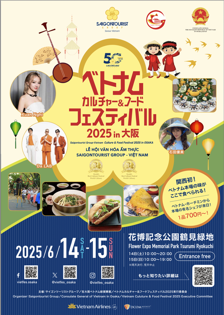 Lễ hội Văn hóa Ẩm thực Saigontourist Group – Việt Nam tại Osaka trước giờ mở cửa - Ảnh 4.