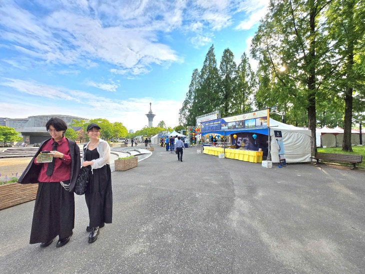 Lễ hội Văn hóa Ẩm thực Saigontourist Group - Việt Nam tại Osaka trước giờ mở cửa - Ảnh 3.