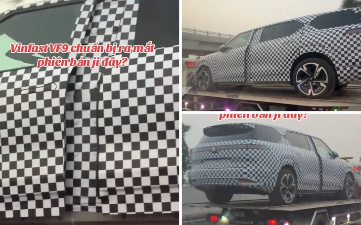 Lộ ảnh xe VinFast mới: Nhiều chi tiết giống VF 9, có thể mang tên Lạc Hồng và chống đạn, đại lý báo ra mắt tháng 8 tới- Ảnh 5. Lộ ảnh xe VinFast mới: Nhiều điểm giống VF 9, có thể trang bị chống đạn - Ảnh 4.