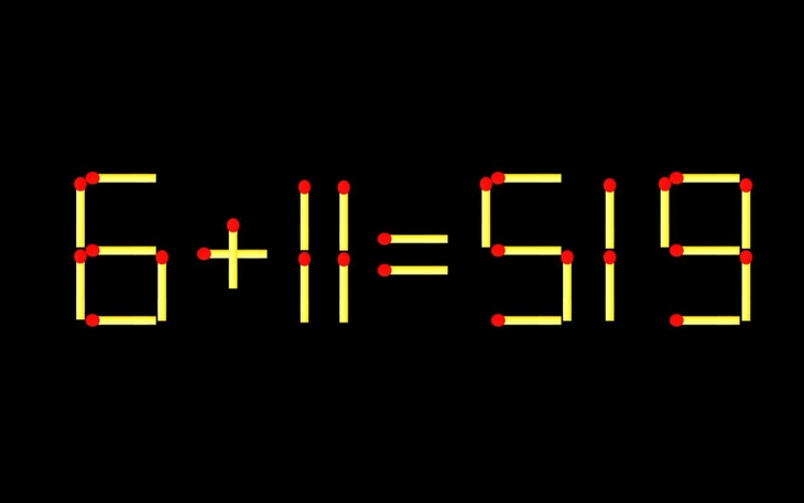 Thử tài IQ: Di chuyển một que diêm để 5-6=88 thành phép tính đúng - Ảnh 8.