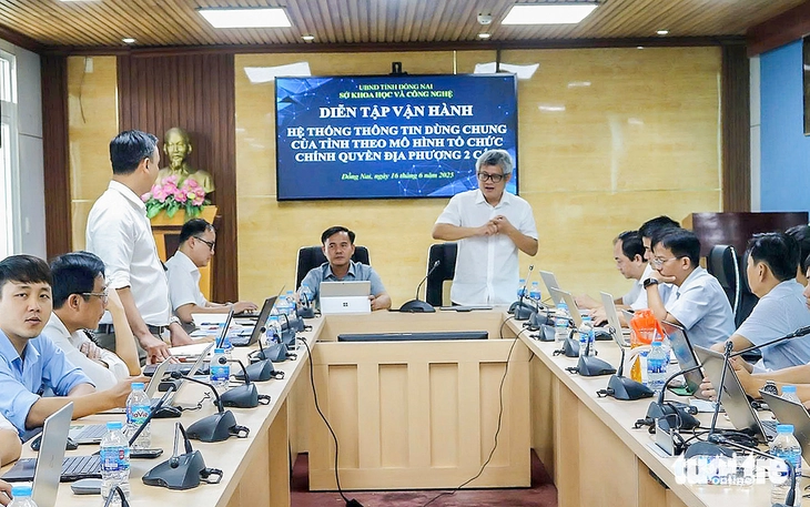 Đồng Nai diễn tập vận hành chính quyền điện tử - Ảnh 1. Đồng Nai - Ảnh 1.