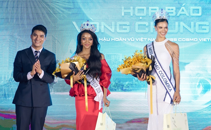 Ban tổ chức Miss Cosmo Vietnam tôn trọng quyết định rút lui của thí sinh - Ảnh 1. Miss Cosmo Vietnam - Ảnh 1.