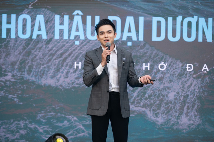 Chung kết Hoa hậu Đại dương Việt Nam 2025 diễn ra lúc hoàng hôn ở vịnh Vĩnh Hy - Ảnh 4. Hoa hậu Đại dương - Ảnh 4.