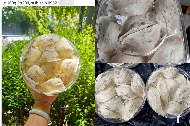 Yến sào giá rẻ tràn lan, chất lượng mơ hồ - Ảnh 2. yến sào - Ảnh 2.