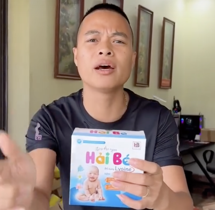 Bộ Y tế lên tiếng về thực phẩm chức năng giả của TikTok ‘Gia đình Hải Sen’ - Ảnh 1. Hải Sen - Ảnh 1.